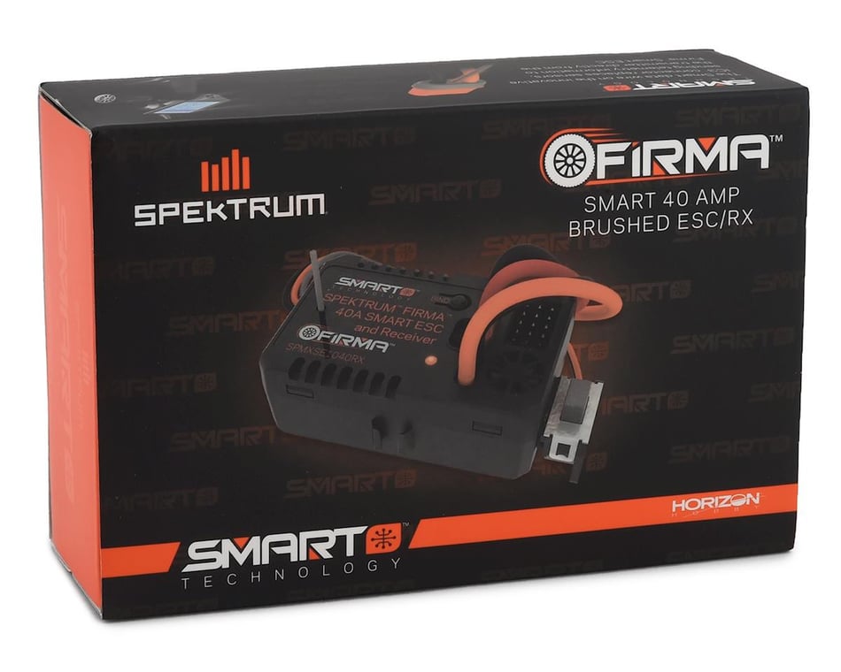 Spektrum RC Firma 40 Amp Brushed Smart 2-in-1 ESC & Receiver