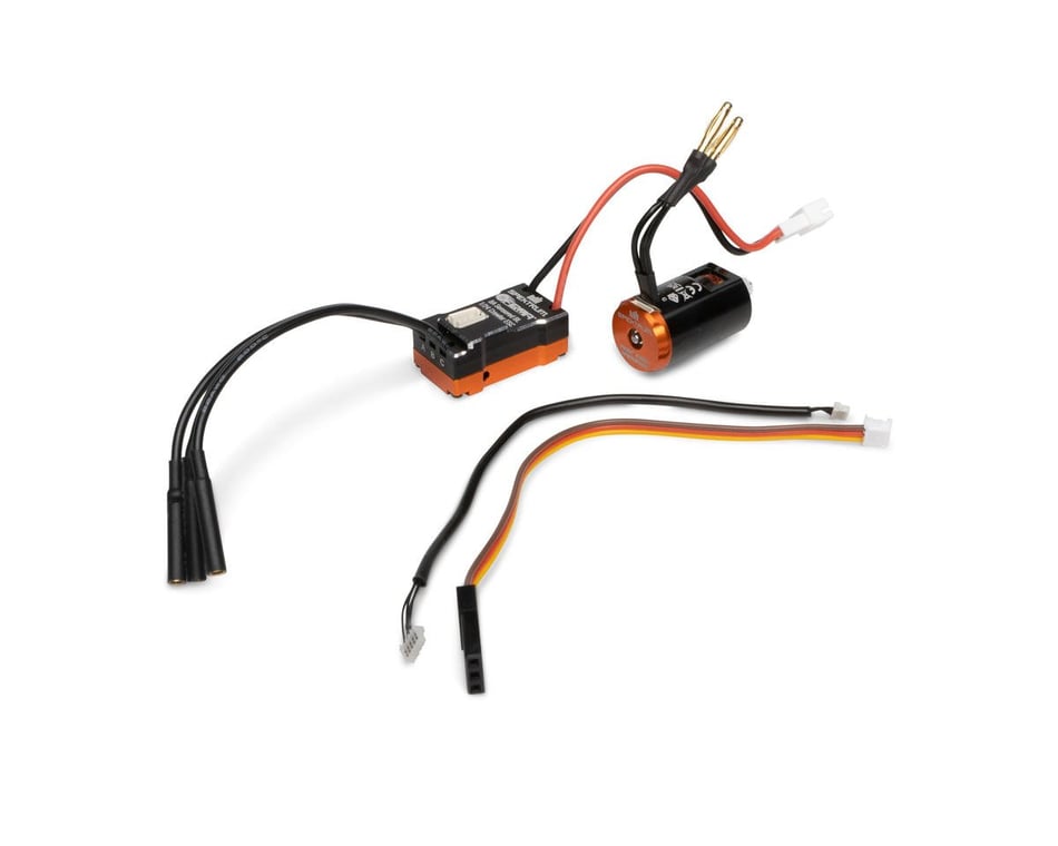 Spektrum RC Firma 8A 1 24 Rock Crawler Sensored Brushless Smart ESC Motor Combo SPMXSEMC18 AMain Hobbies