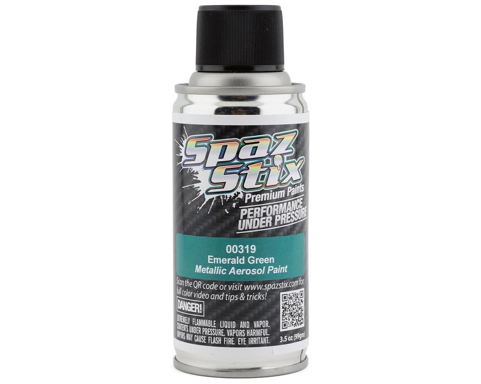 Spaz Stix - Ultimate Clear Coat for Mirror Chrome, Aerosol Paint, 3.5oz