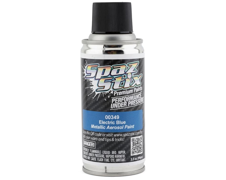 Spaz Stix Electric Blue Metallic Spray Paint (3.5oz)