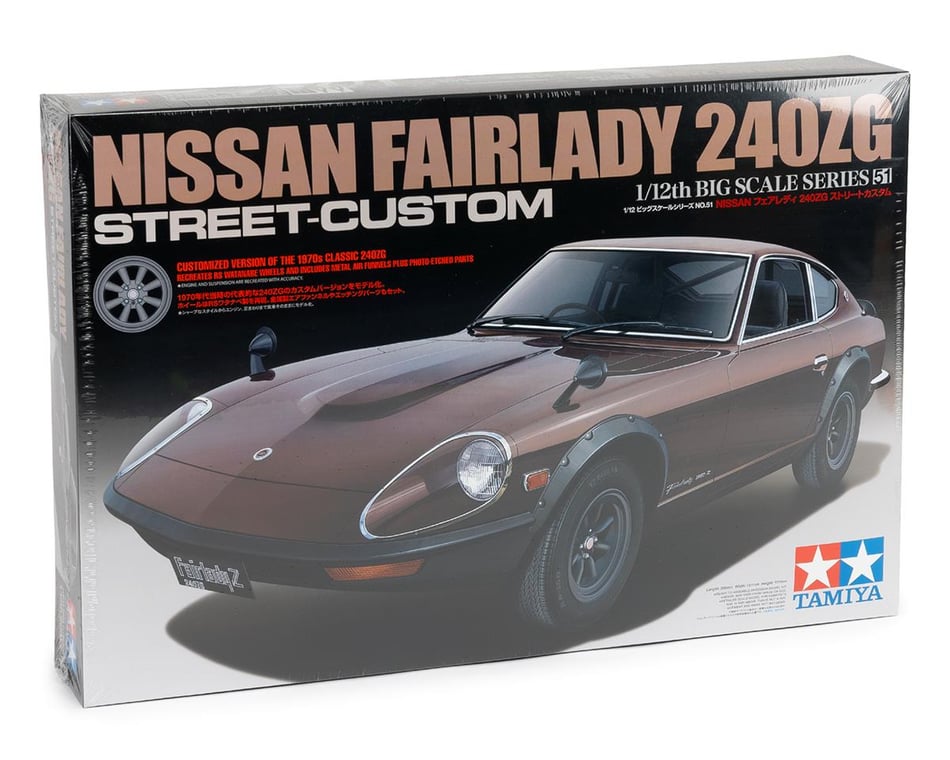 Tamiya Nissan Fairlady 240ZG Street Custom 1/12 Model Car Kit
