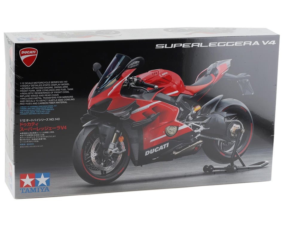 Tamiya 1/12 Ducati Superleggera V4 Model Motorcycle Kit