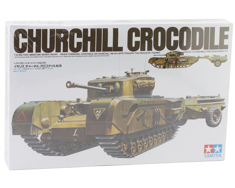 Tamiya 1/35 British Churchill Crocodile Model Kit