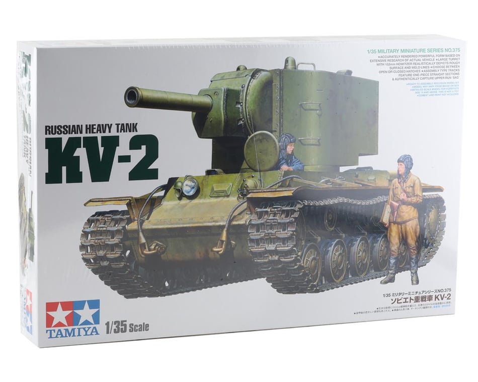 Tamiya 1/35 KV2 New tool kit, preview of the new soon to be