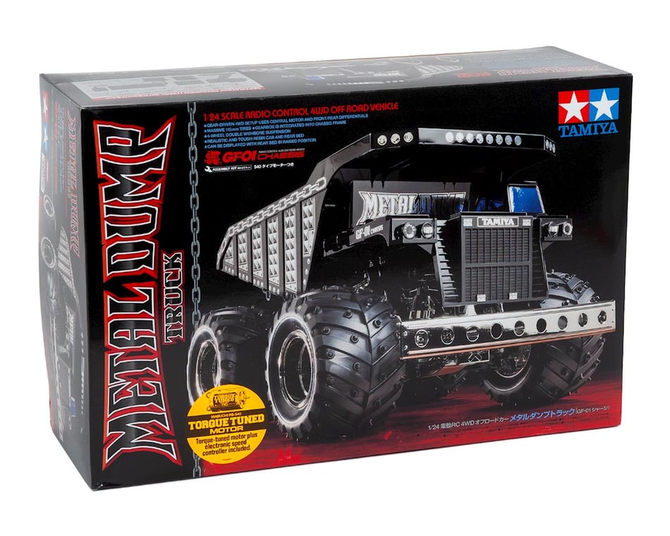 Tamiya 1/24 Metal Dump Truck 4WD Limited Edition Monster Truck Kit (GF-01)