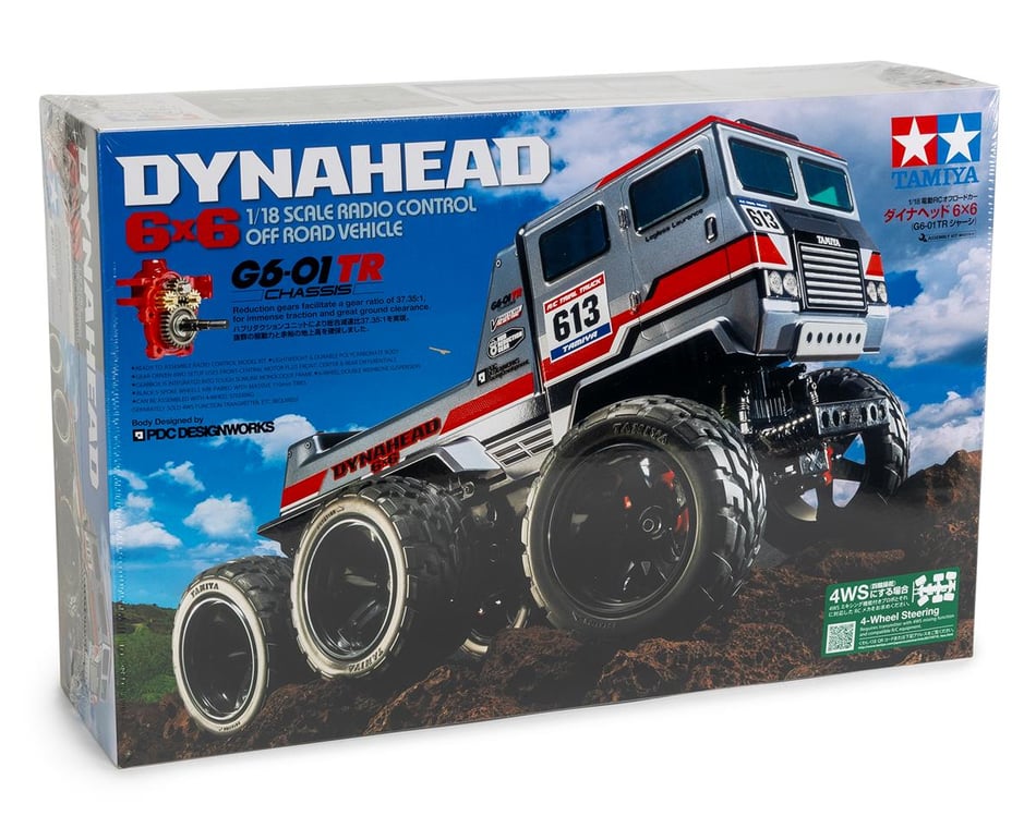 Tamiya Dynahead 6x6 G6-01TR 1/18 Monster Truck Kit [TAM58660