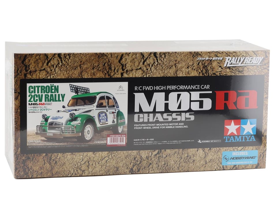 Tamiya Citroen 2 CV 1/10 FWD Electric Rally Car Kit (M-05Ra