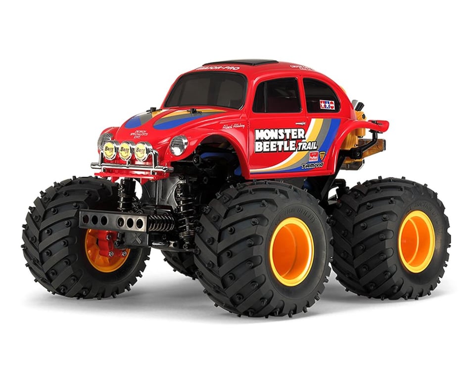 TUFF TRUCKS 2 X Micro Monster Trucks Set A Vintage Miniature 