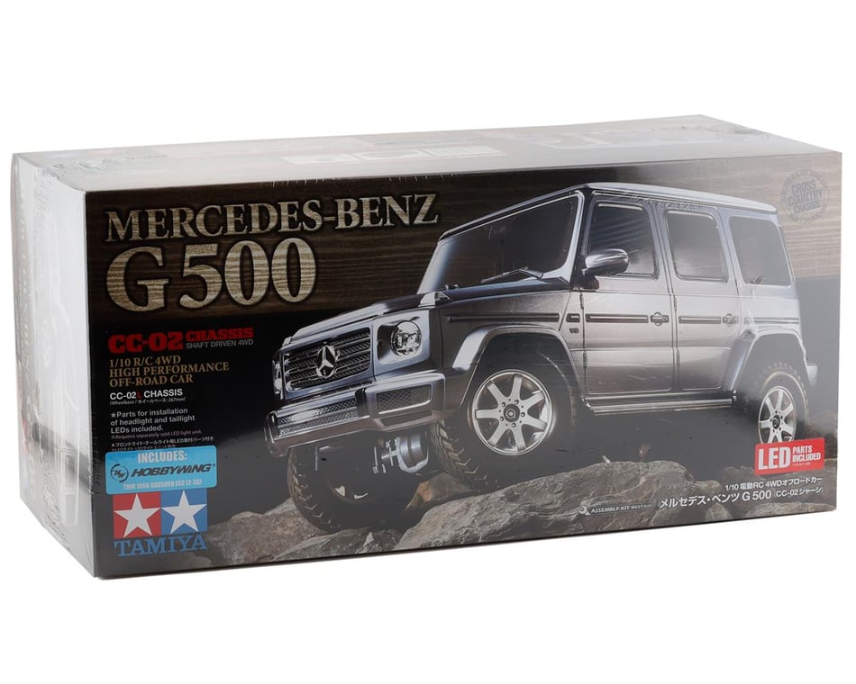 Tamiya Mercedes-Benz G 500 1/10 4WD Scale Truck Kit (CC-02