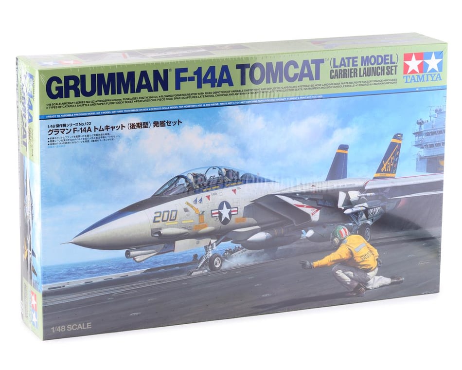 Tamiya Grumman F-14A Tomcat - 1:48 Scale % - Detail and Scale tail & Scale