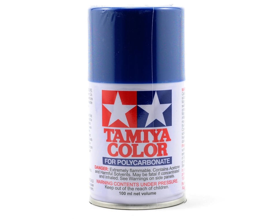 Tamiya PS-4 Blue Spray Paint, 100ml Spray Can For Polycarbinate