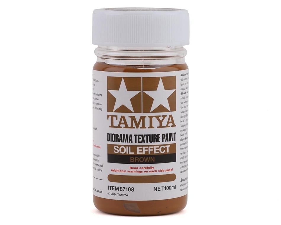 Tamiya Diorama Texture Paint (Soil Effect Brown) (100ml)