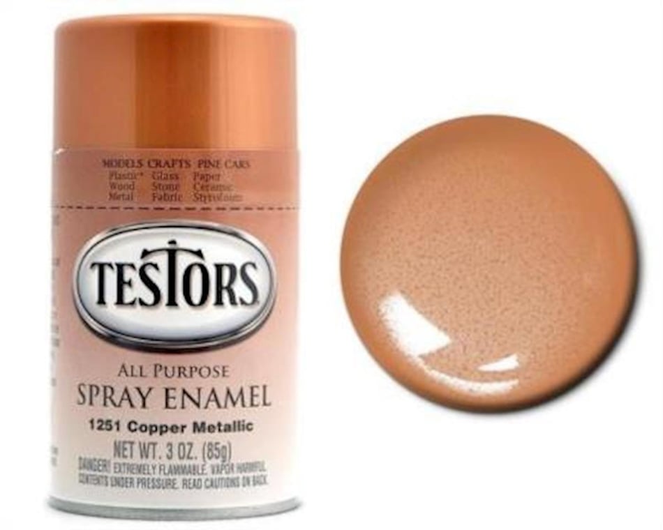 Testors Spray 3 oz Copper [TES1251T] - AMain Hobbies