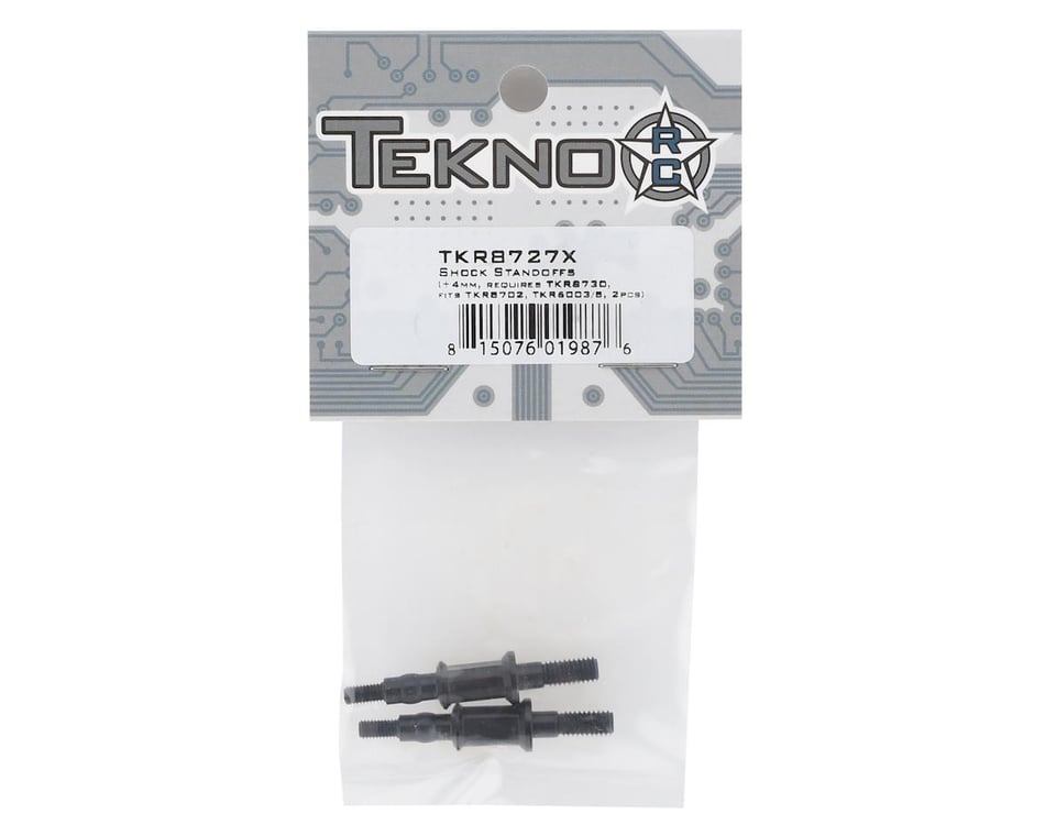 Tekno RC +4mm Shock Standoffs (2) (Requires TKR8730)