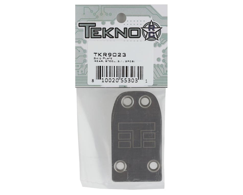 Tekno RC NB48 2.1 Rear Steel Skid Plate (2)