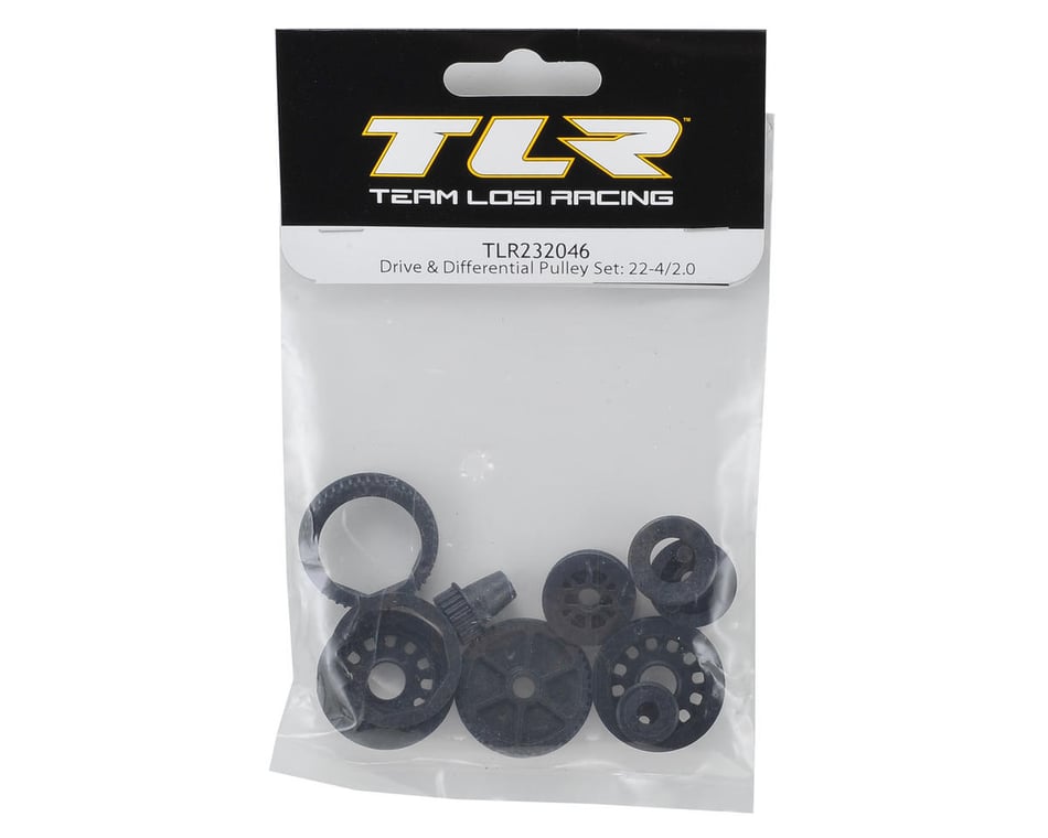 Team Losi Racing 232046 22-4 2.0 Drive & Differential Pulley Set