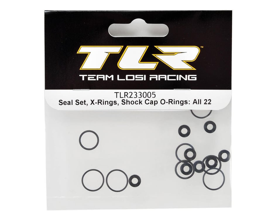 All 22 Team Losi Racing 233005 Seal Set X-Rings Shock Cap O-Rings 