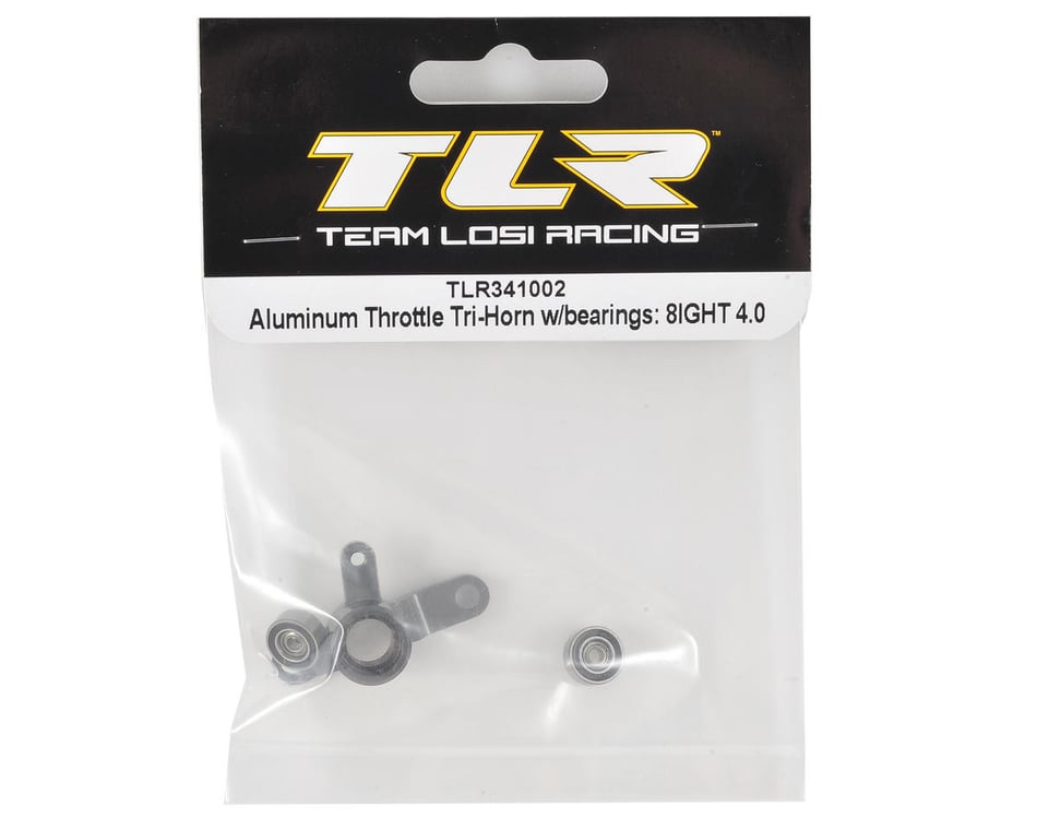 TLR341002 8IGHT 4.0 TLR Aluminum Throttle Tri-Horn w/bearings 
