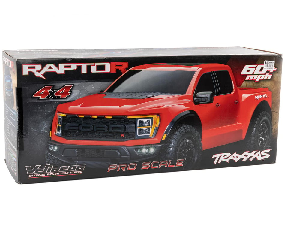 Traxxas Ford Raptor R: 4x4 VXL 1/10 Scale 4x4 Brushless Replica Truck Blue