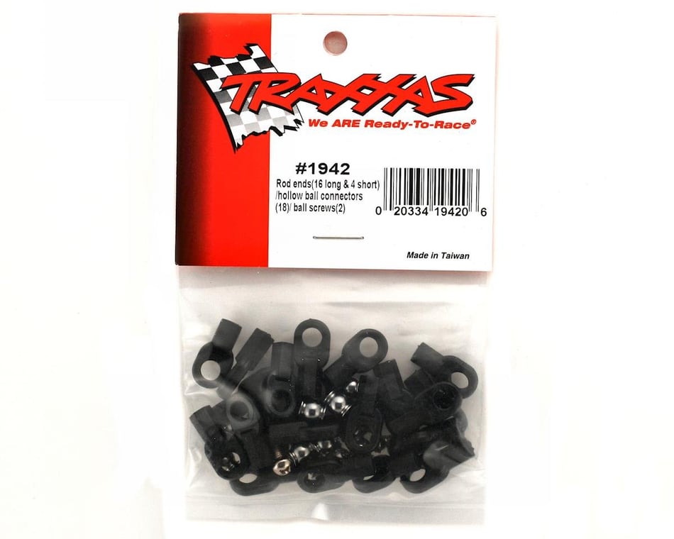 Rod end and ball screw set. Traxxas # 1942