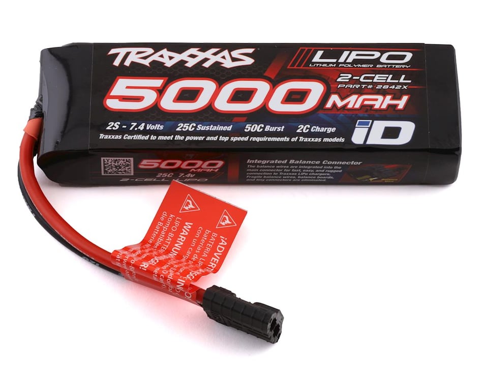 New lot of 3 traxxas Power Cell 2S Lipo outlet Battery, 25C 5800mAh