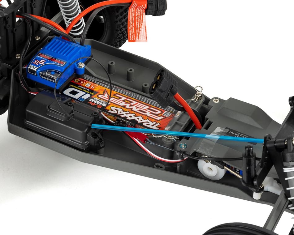 Traxxas Rustler 1/10 RTR Stadium Truck (Red) w/LED Lights, TQ 2.4GHz Radio,  Battery & DC Charger