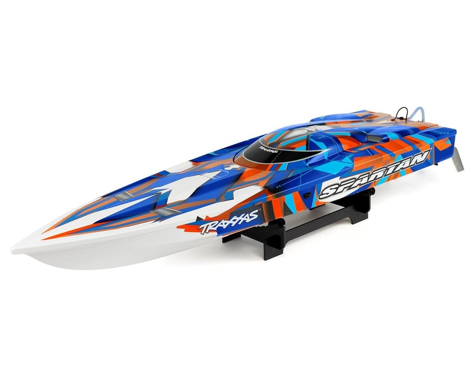 Traxxas Spartan High Performance Race Boat RTR (Orange) [TRA57076-4-ORNGR]  - AMain Hobbies