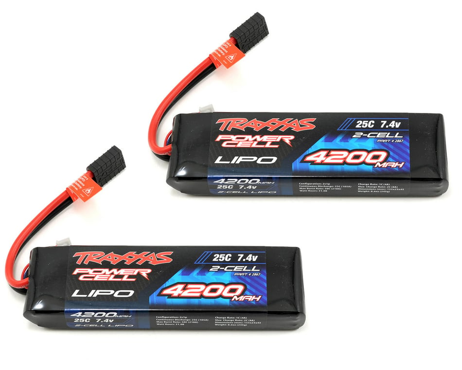 Can I use this 3 cell battery in my slash 4x4? It's on a 2 cell