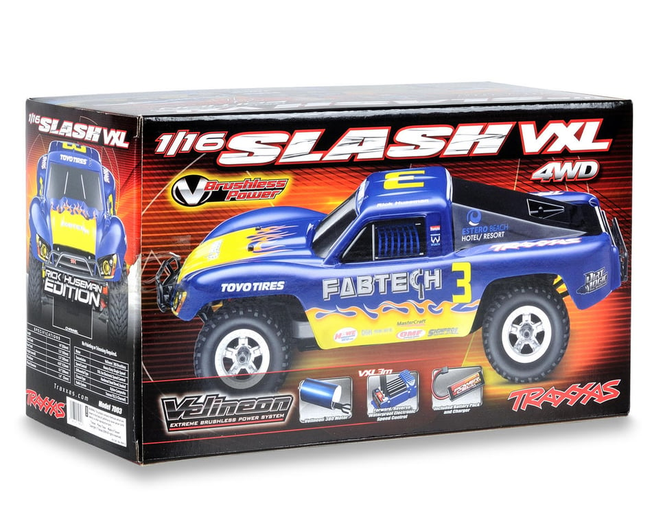 Traxxas 1/16 Slash VXL 4WD Brushless RTR Short Course Racing Truck w/TQ  2.4GHz 2-Channel Radio