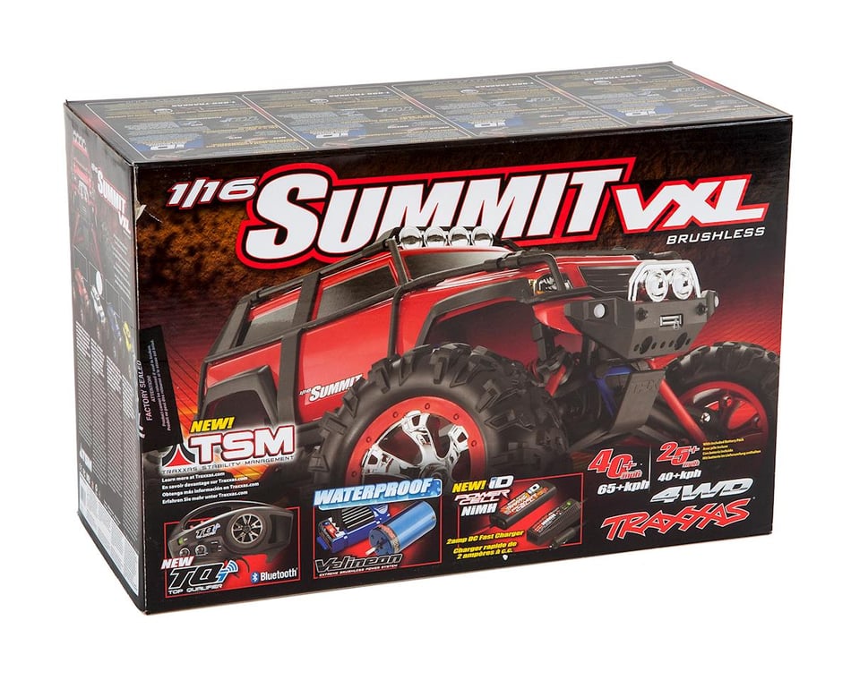 Traxxas Summit VXL 1/16 4WD Brushless RTR Truck (Yellow) [TRA72076 