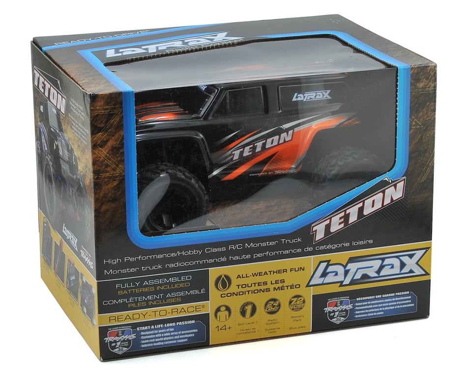 Traxxas LaTrax Orange Teton 1/18 4WD C-TRX76054-1-Orange 2.4GHz/7.2V/DC Chg 