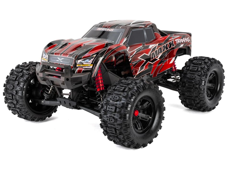 Traxxas X-Maxx 8S 4WD Brushless RTR Monster Truck (Red) [TRA77096 ...