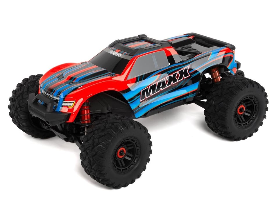 Traxxas Maxx 1/10 Brushless RTR 4WD Monster Truck (Red) [TRA89076-4-REDX] -  AMain Hobbies