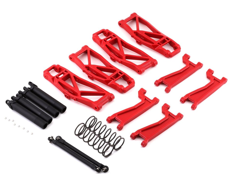 Red Traxxas WIDEMAXX Suspension Kit Maxx Tra8995r for sale online 