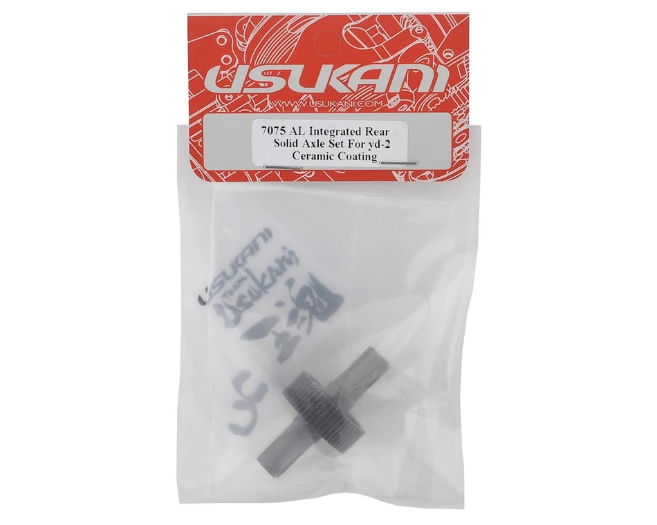 Usukani YD-2 Ceramic Coated Aluminum Rear Spool Solid Axle Set