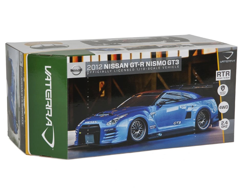 Vaterra 2012 Nissan GT-R Nismo GT3 V100-C 1/10 RTR Sedan w/DX2E 2.4GHz,  Battery & Charger