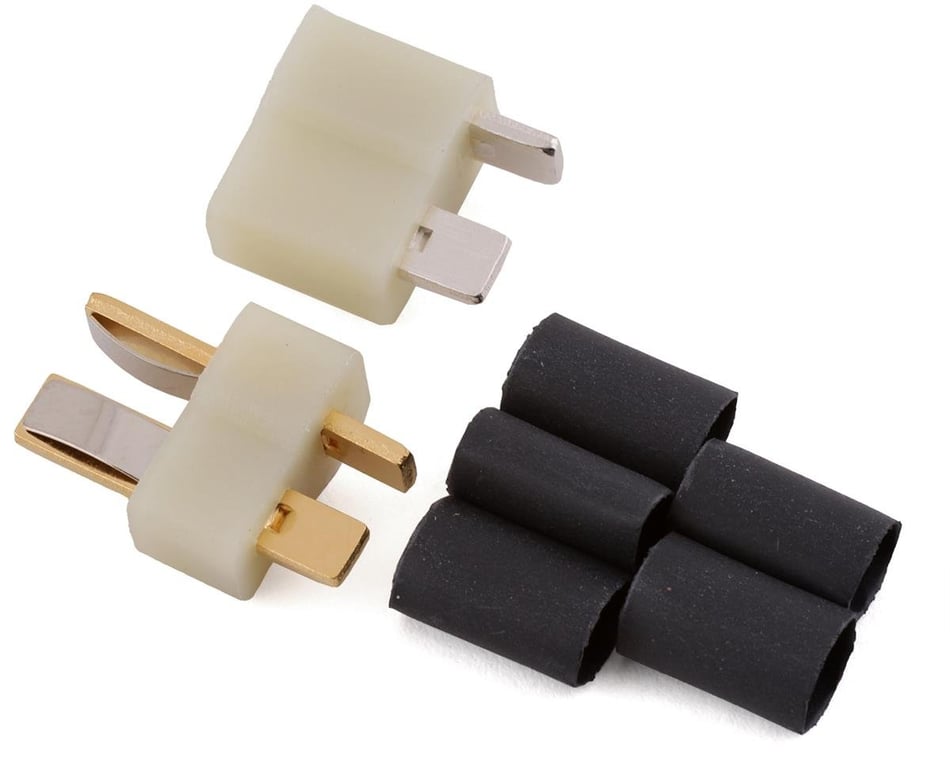 Mini Deans Ultra Nylon T Connector Plug Male&Female Pair & Turnigy Heatshrink 