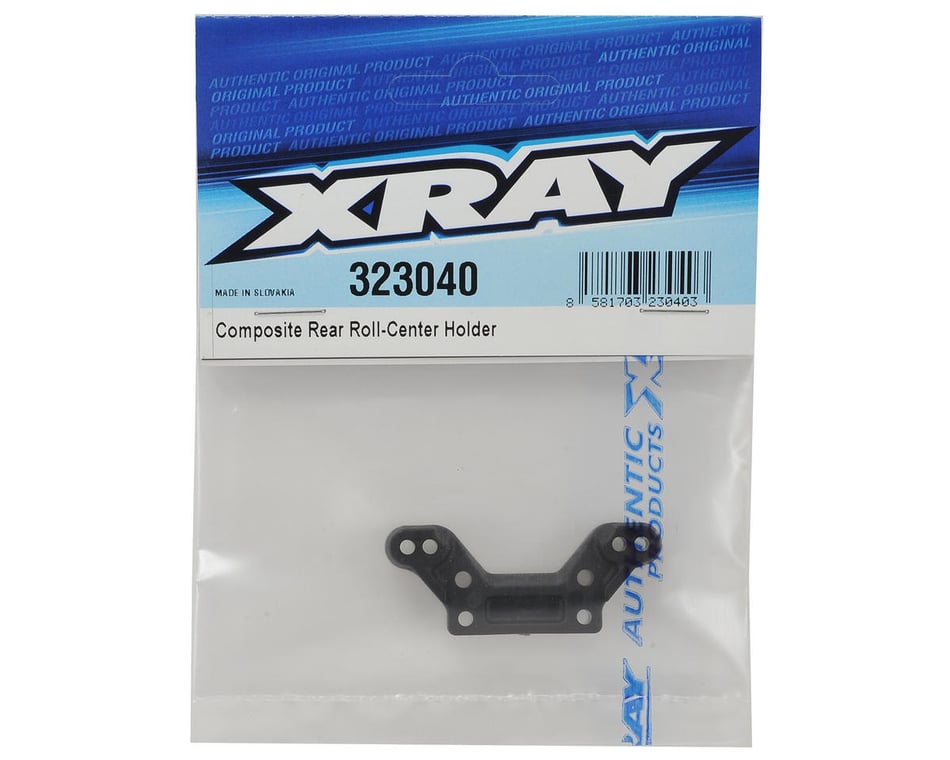 XRAY 323040 composite rear roll-center holder carpet edition 