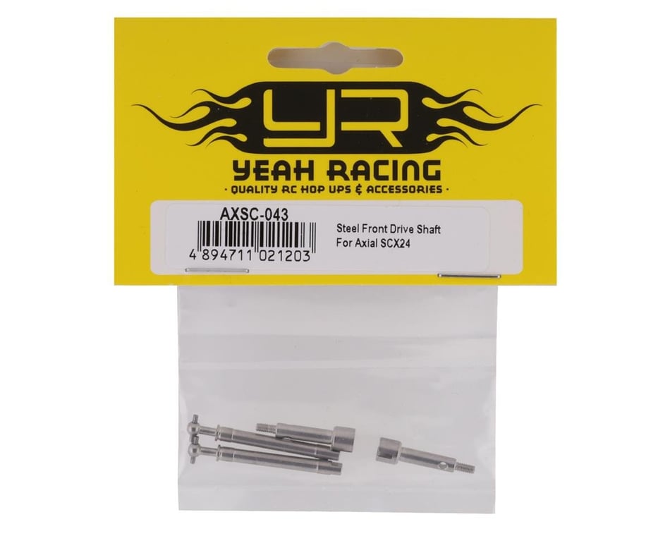 Yeah Racing Steel Front Drive Shaft For Axial SCX24 1/24 RC Car Crawler 