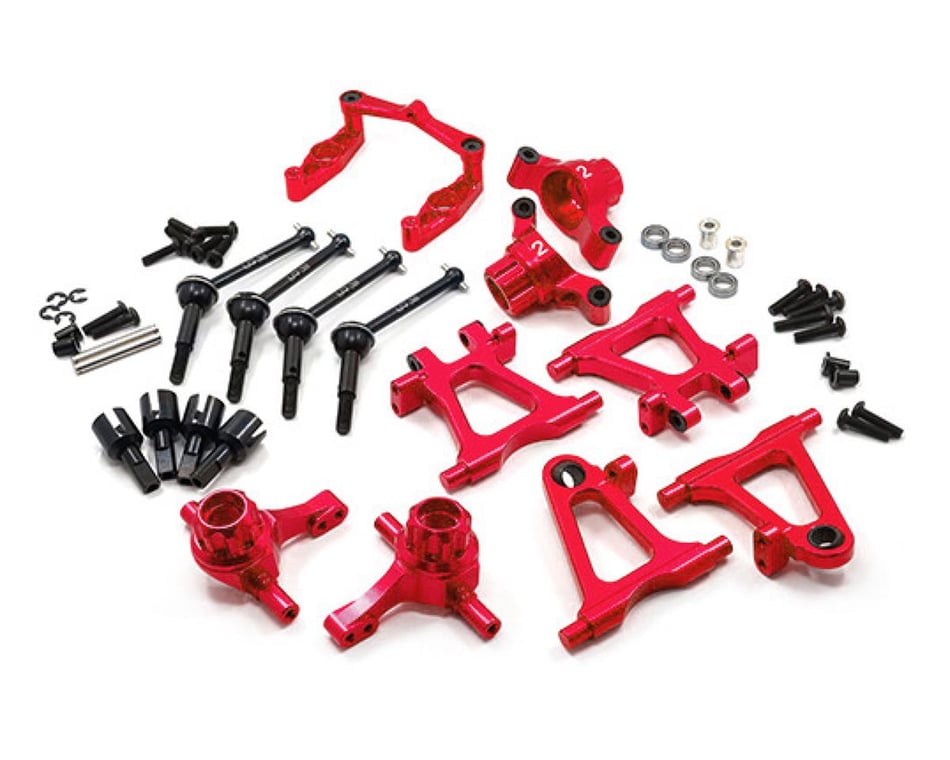 21 Pcs EXI Ultimate Professional Tool Kit Set for Hobby RC w/ Aluminum Case  (Red)