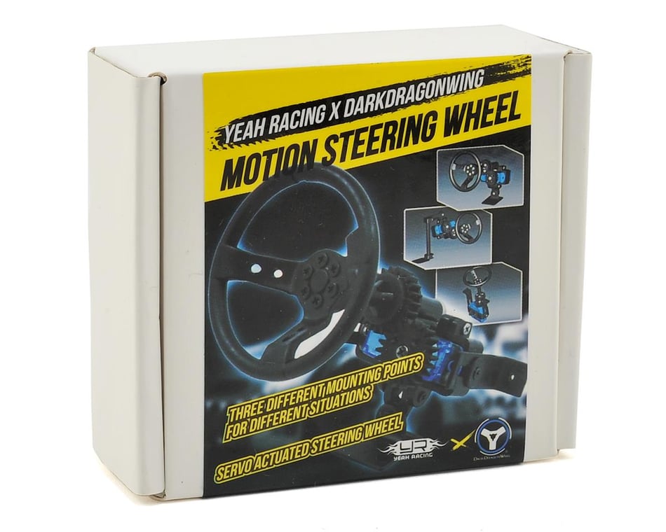 Yeah Racing X Dark Dragon Wing Motion Steering Wheel for Touring Drift Crawler for sale online