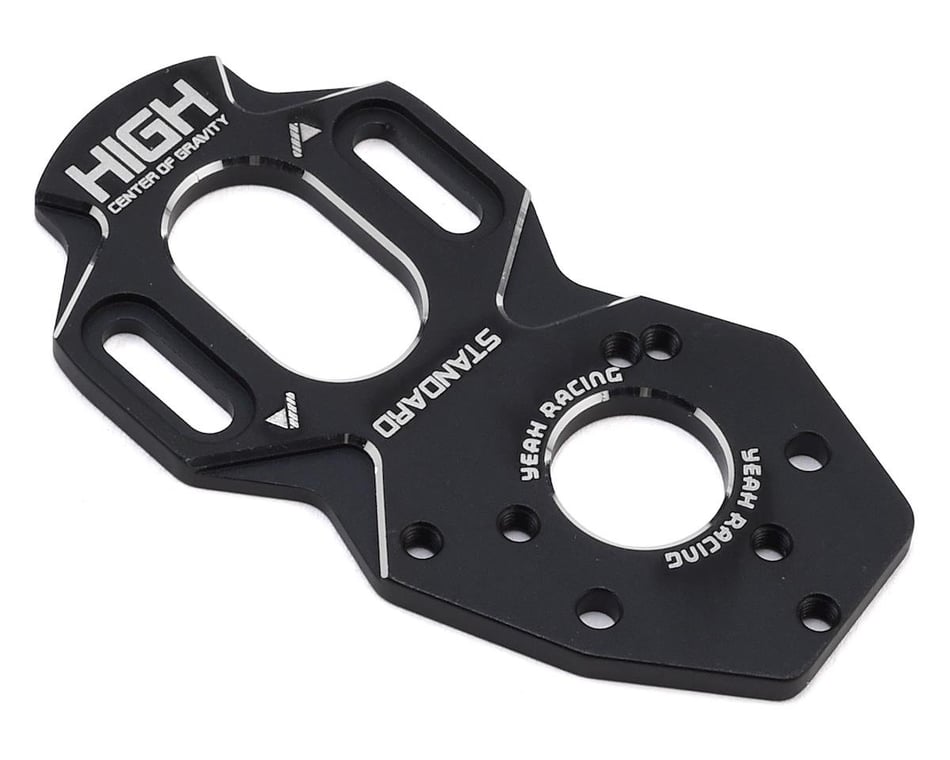 Yeah Racing Yokomo YD-2 Aluminum High CG Motor Mount Plate (Black