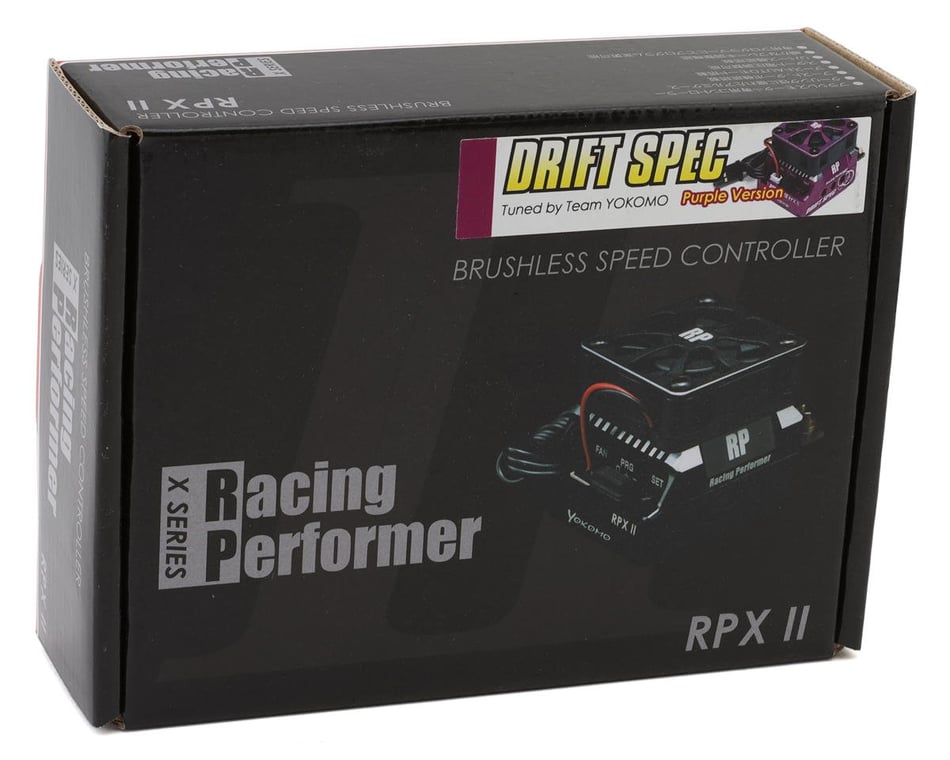 Yokomo RPX-II Drift Spec Sensored Brushless ESC (Purple)