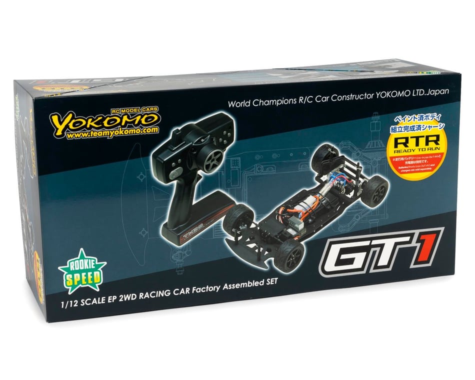 Yokomo 1/12 Rookie Speed GT1 RTR Pan Car (White) [YOKGT1-01RTR] - AMain  Hobbies