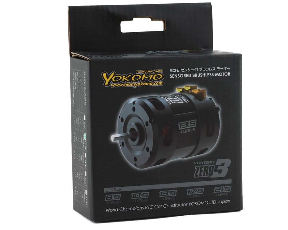 Yokomo ZERO 3 Sensored Brushless Motor (21.5T) [YOKYM-3BL215A