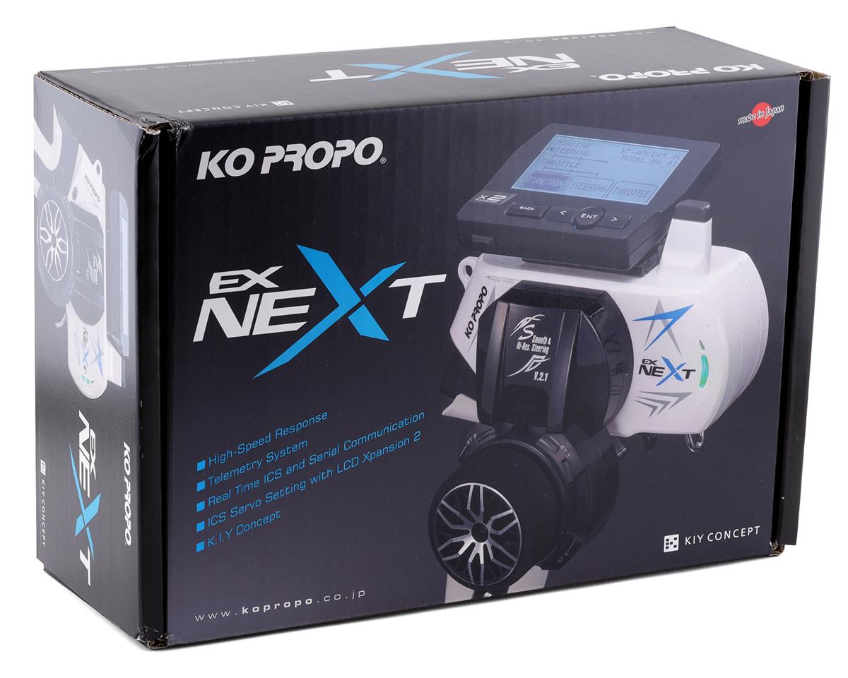 KO Propo EX-NEXT LDT 2.4GHz Radio System w/Mini-Z EVO Receiver (Lay Down  Trigger)
