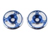 Image 1 for Avid RC Triad HD Wing Mount Buttons (2) (Blue/Silver)