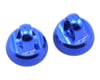 Image 1 for JConcepts Fin Aluminum 12mm V2 Shock Cap (Blue) (2)