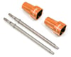 Image 1 for ST Racing Concepts Aluminum Axle for Lockout (Orange) (2)