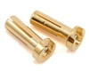 Image 1 for TQ Wire 4mm Low Profile Male Bullet Connectors (Gold) (14mm) (2)